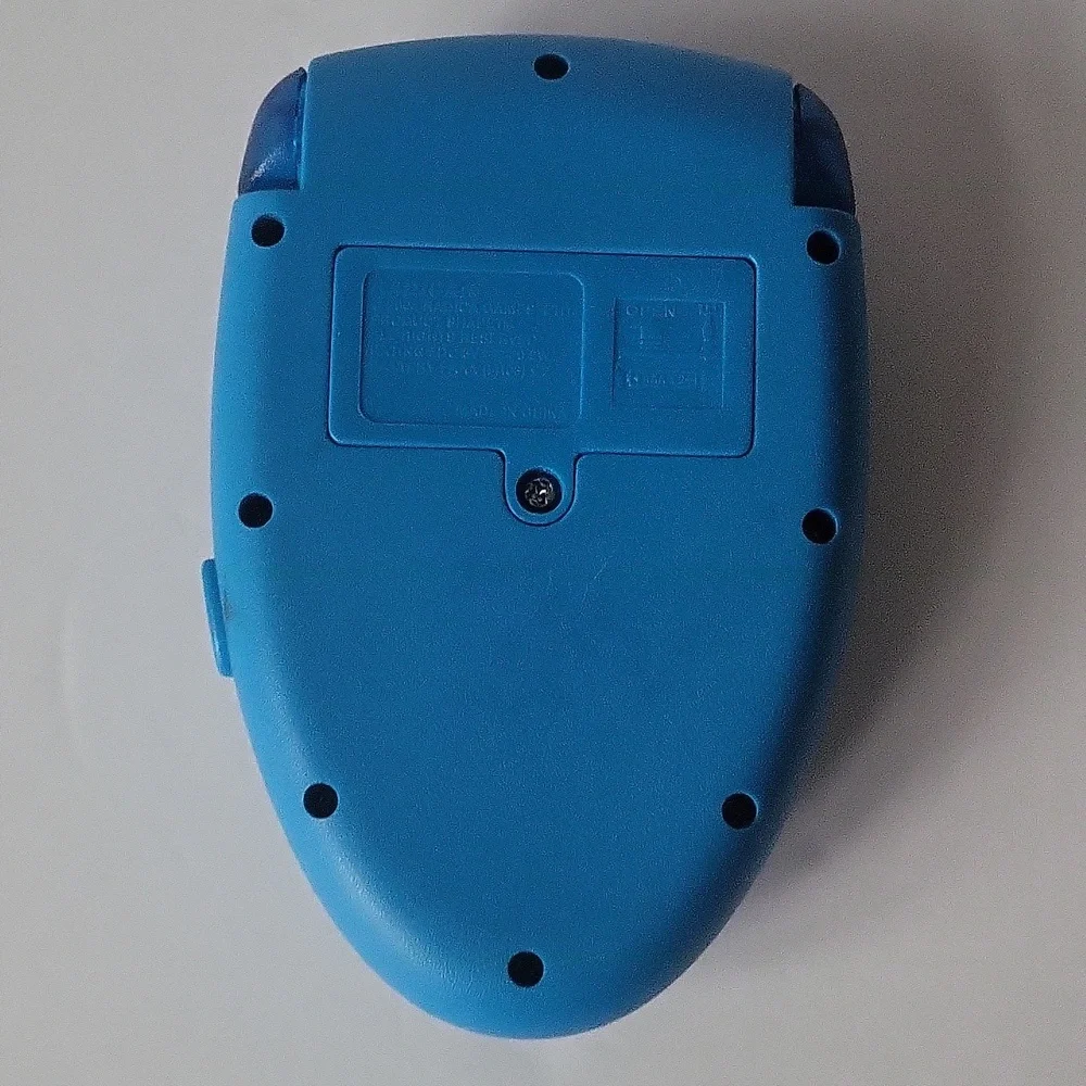 Tetris Lighted Electronic Handheld Travel Game Radica Fliptop Blue 2004 RADICA